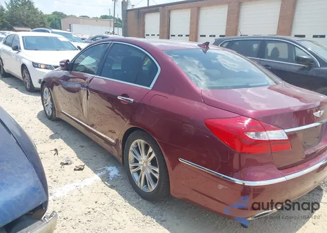 2012 Hyundai Genesis 4.6 из США, поврежденный, VIN KMHGC4DF8CU184317